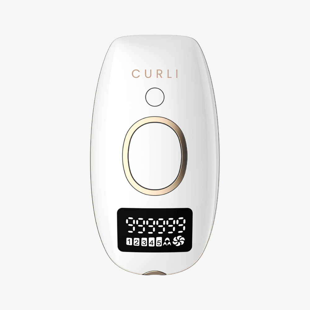 CURLI SmoothSkin Lite IPL-apparat i hvit utførelse