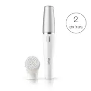 Braun Face 810 ansiktsepilator med rensebørste og beskyttelseshette