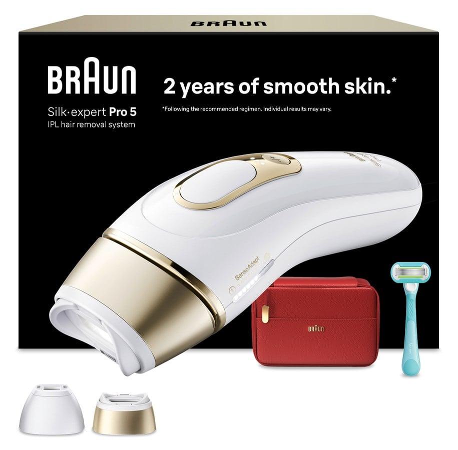 Braun Silk-expert Pro 5 PL5221 med Smart Flex-hode, etui og barberhøvel